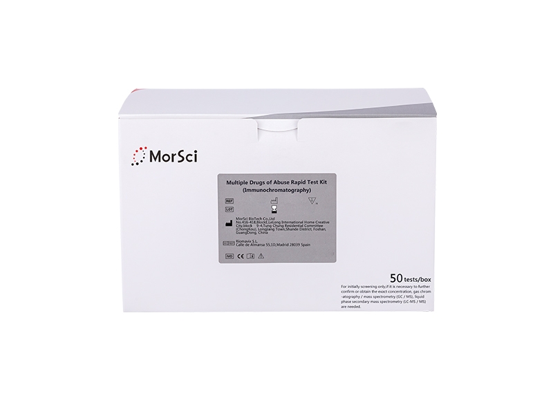 Multiple Drugs of Abuse Rapid Test Kit (Immunochromatography)